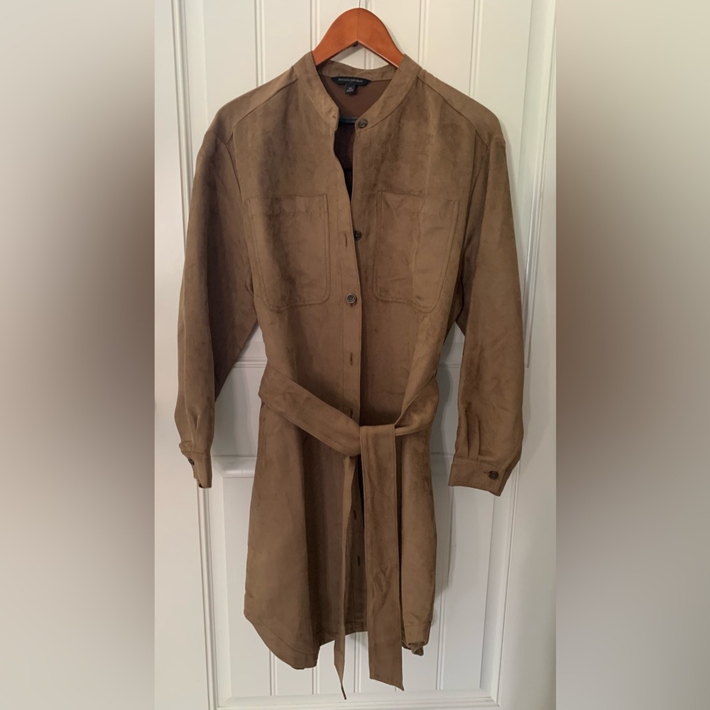 Banana Republic vegan suede dress